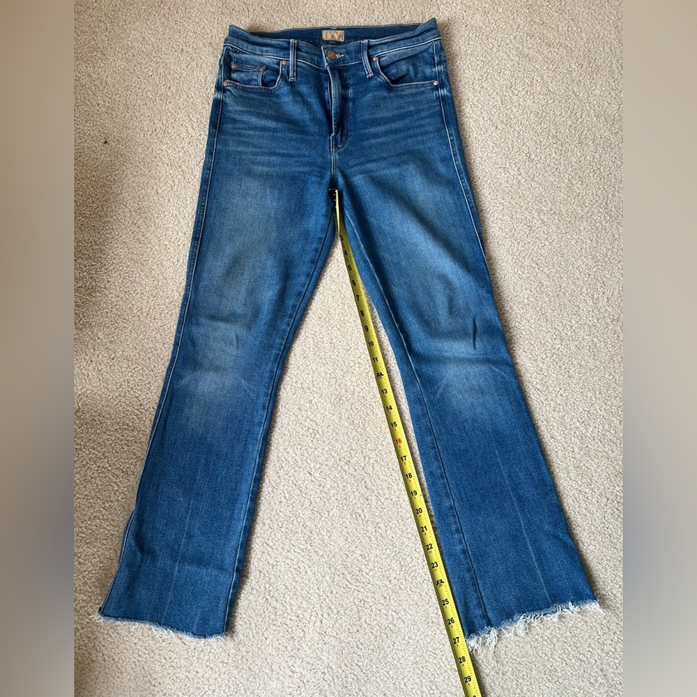 Mother denim The Double Insider Heel in wash Opposites Attract size 28